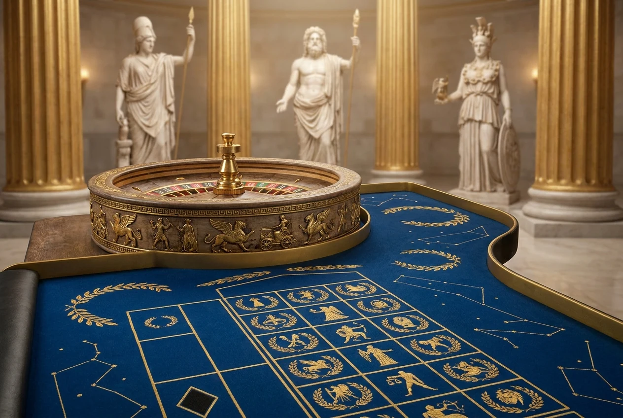 Age of Gods Roulette sur Stake Casino
